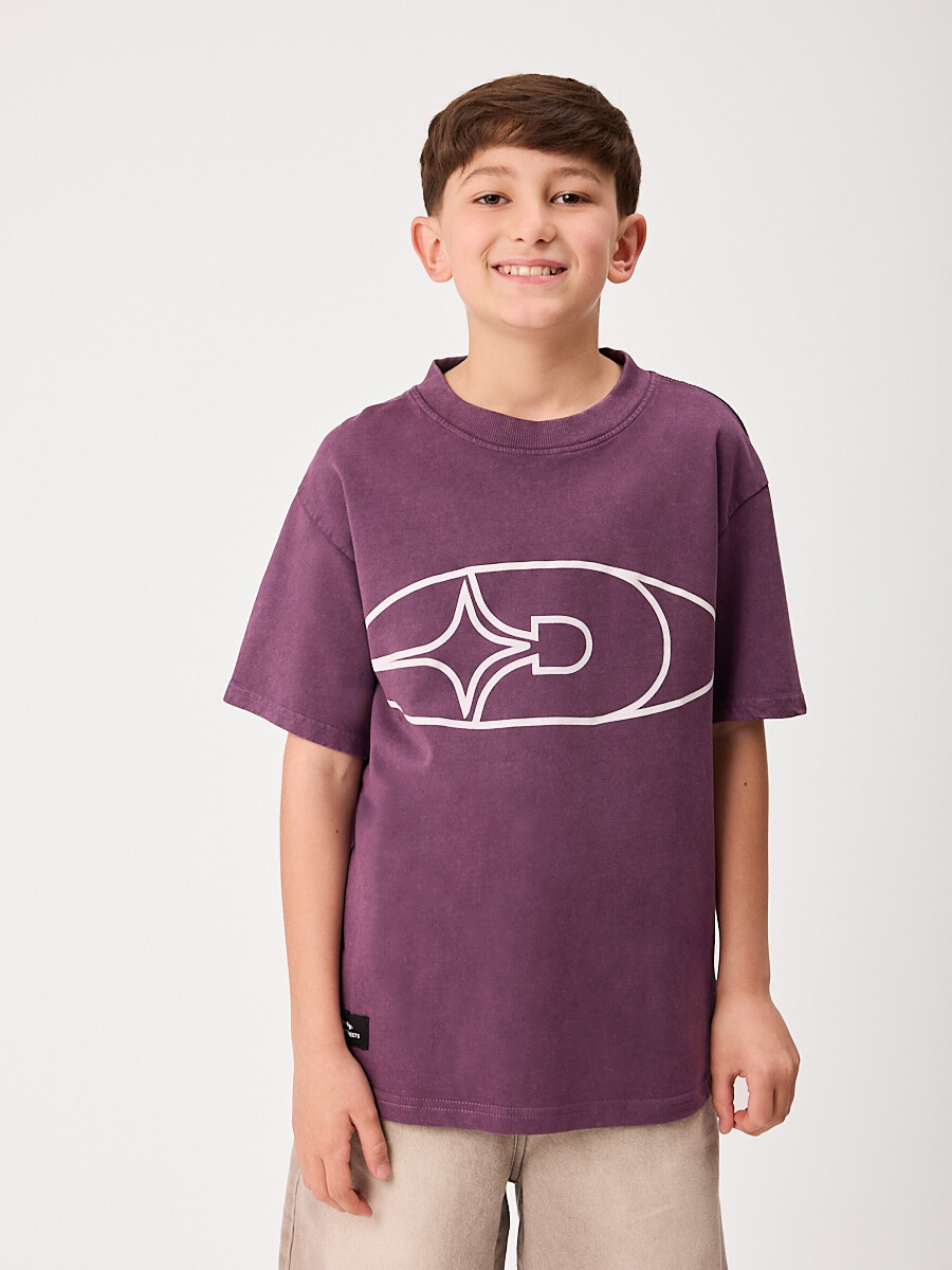 T-SHIRT M/C GUARIAN TEEN DIXIE Uva