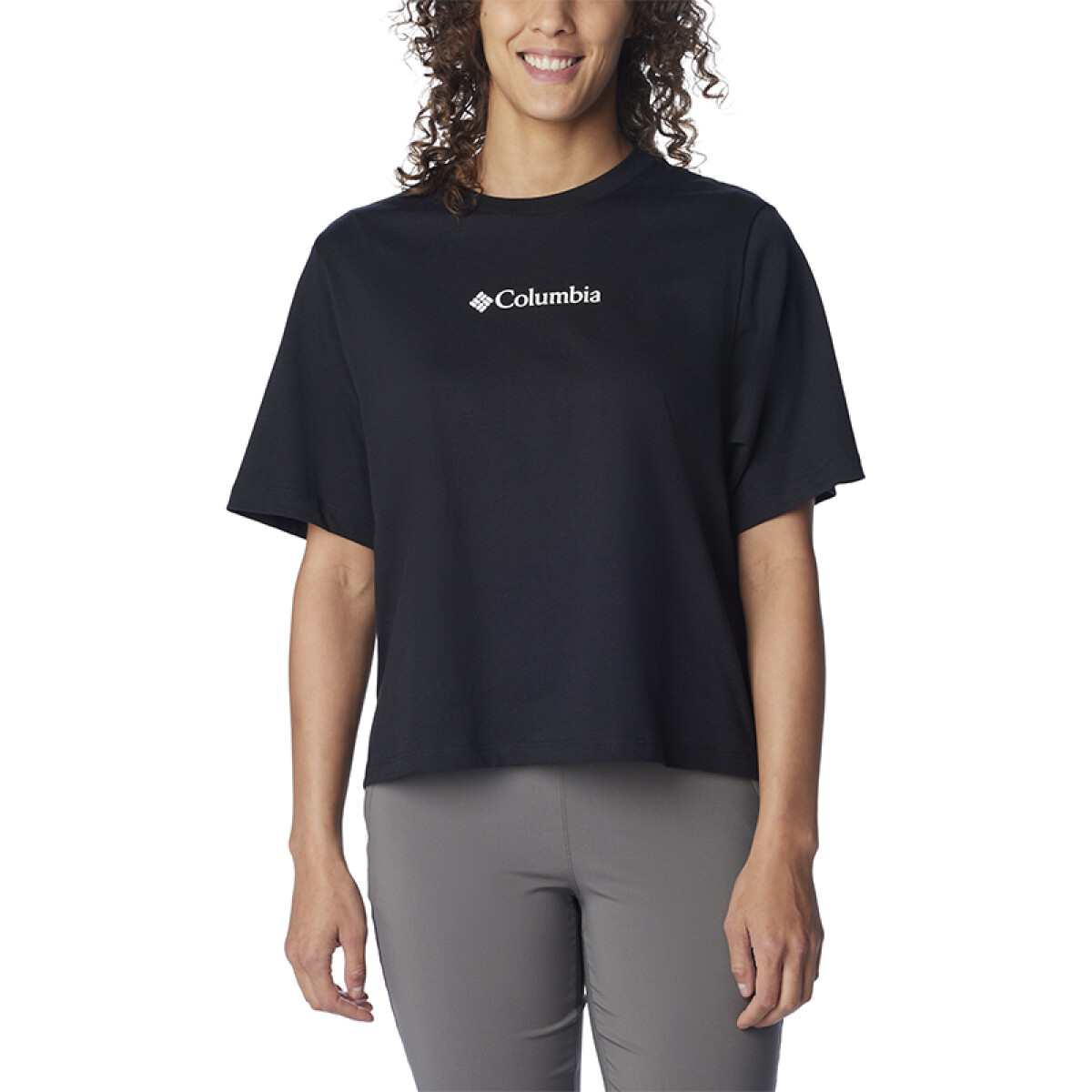 Remera North Cascades Relaxed T - BLACK, WHITE 