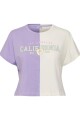 Camiseta Colorblock Chalk Violet
