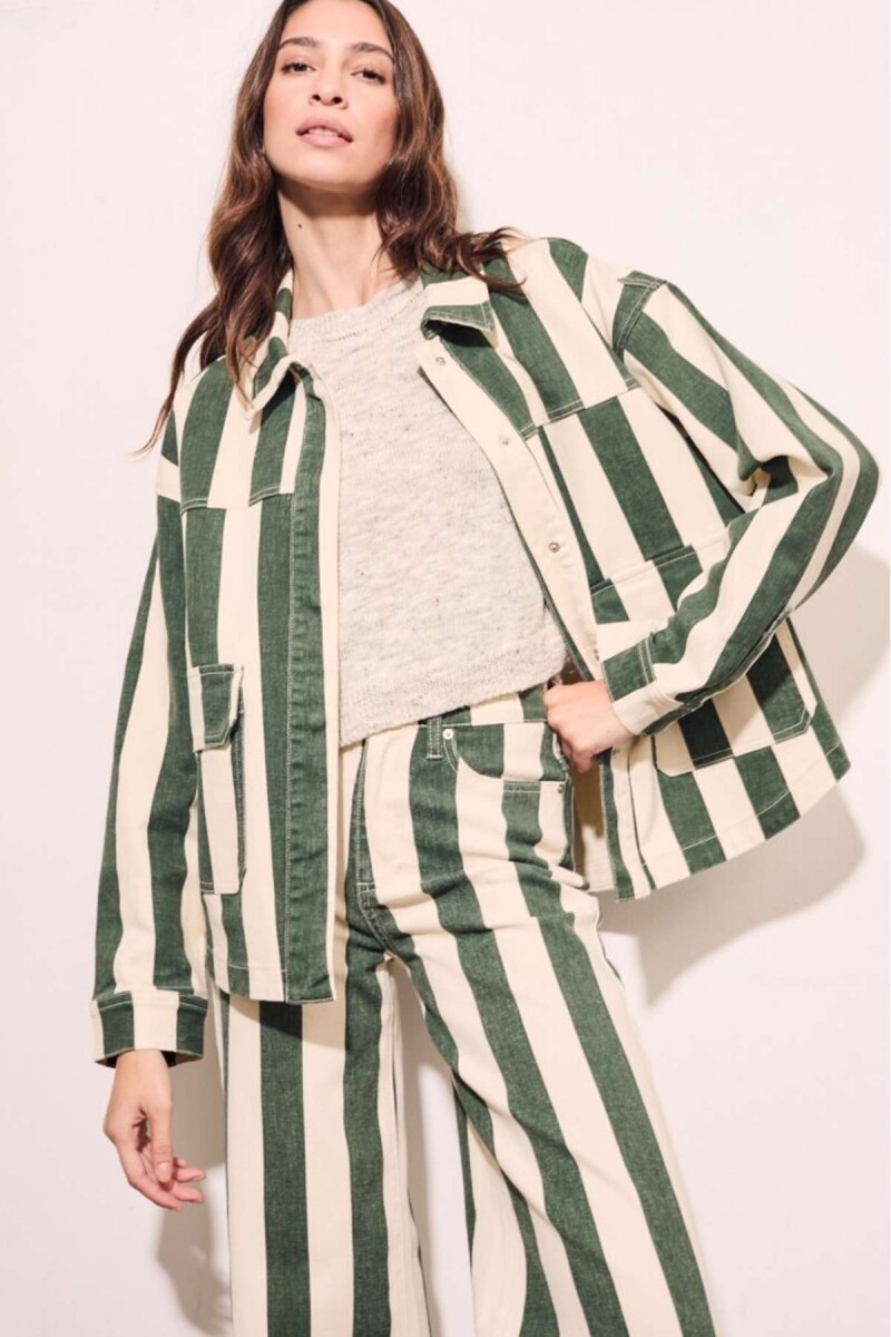 Sobrecamisa Rayas - Safari 