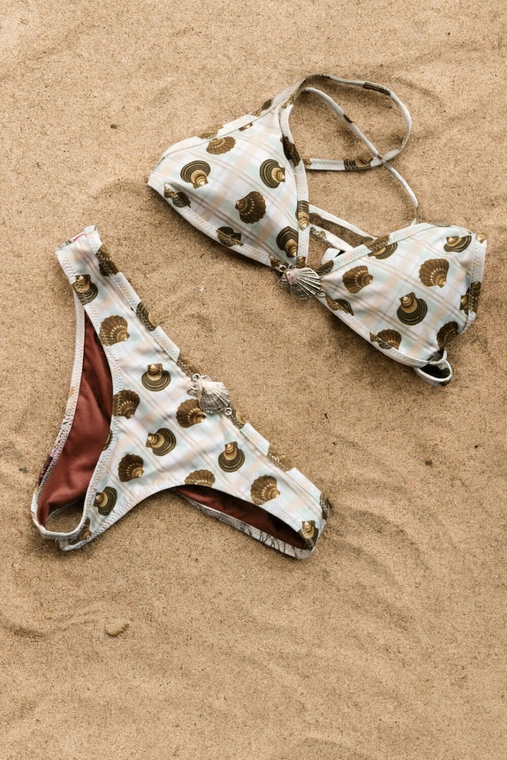 Bikini Shell Verde Agua