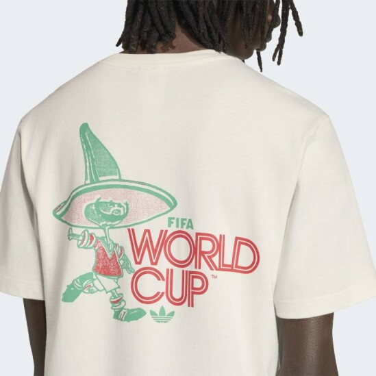 Remera Adidas Copa Mundial de la FIFA 26™ Pique Mascot Blanco