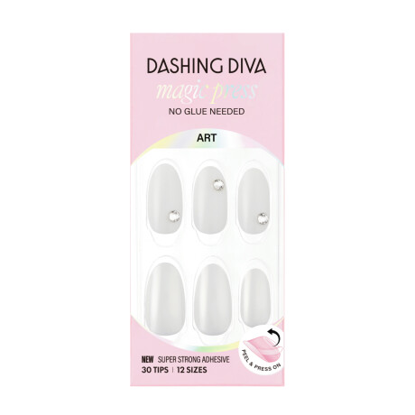 UÑAS EN GEL LISTAS (PRESS ON) - CLEAR WHITE UÑAS EN GEL LISTAS (PRESS ON) - CLEAR WHITE