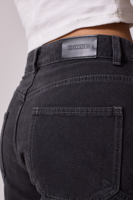 SHORT JEAN AIXA DIXIE Gris Oscuro