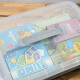Set x3 caja organizadora 8,40lt con trabas TRANSPARENTE