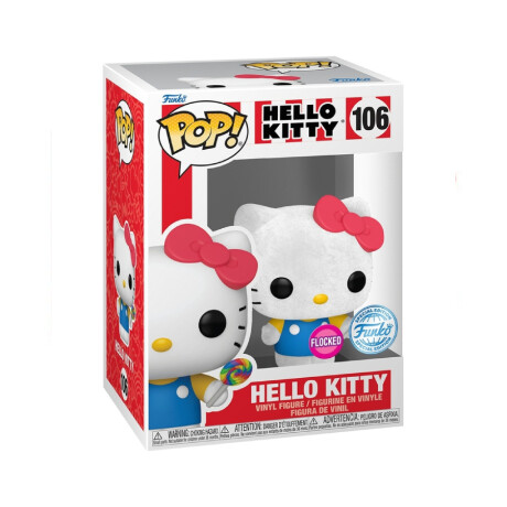 PREVENTA - Hello Kitty • Hello Kitty [Exclusivo - Flocked] - 106 PREVENTA - Hello Kitty • Hello Kitty [Exclusivo - Flocked] - 106