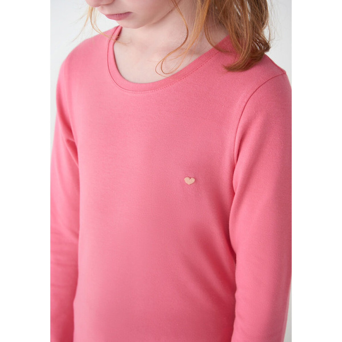 BLUSA ML FEM - ROSA/GRAFITO 