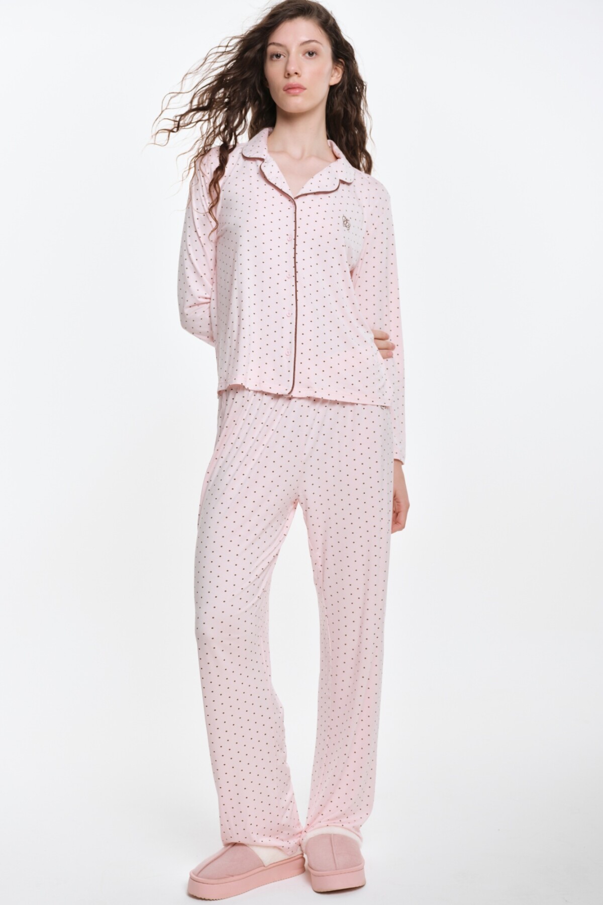 Camisa Charlotte Lunares