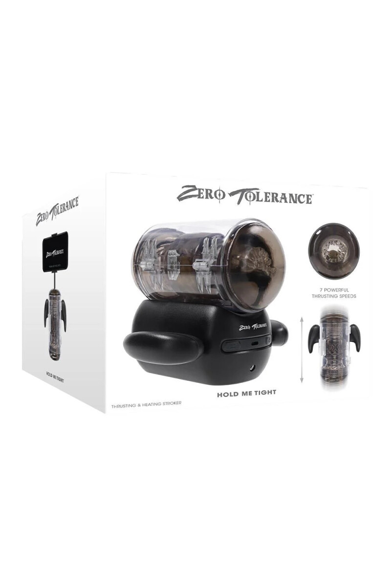 Zero Tolerance Hold Me Tight Heated Stroker - Blac 