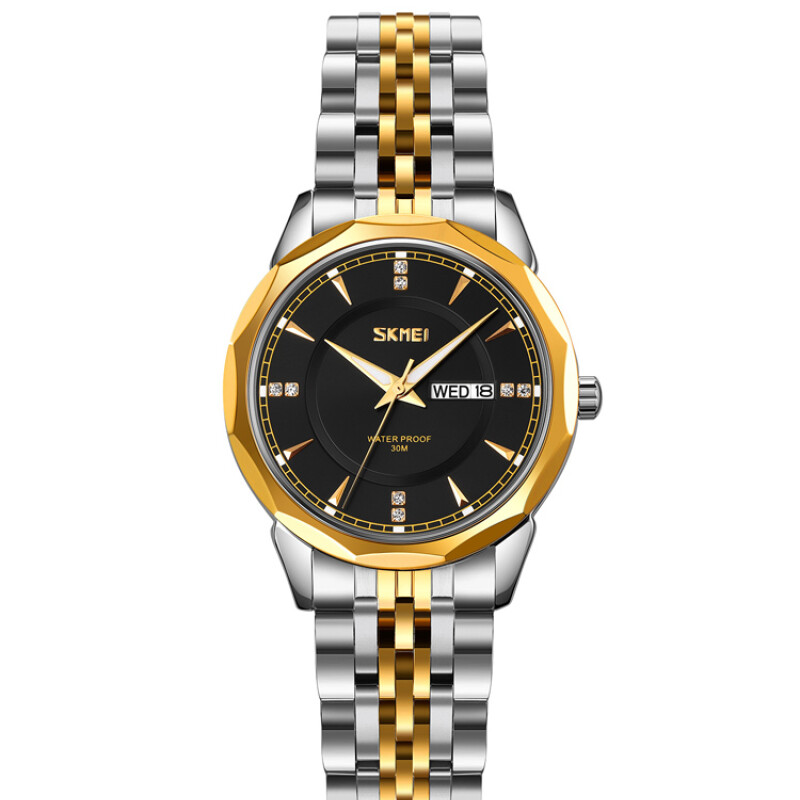 Reloj Skmei 9264TGDBK para mujer en acero Reloj Skmei 9264tgdbk Para Mujer En Acero