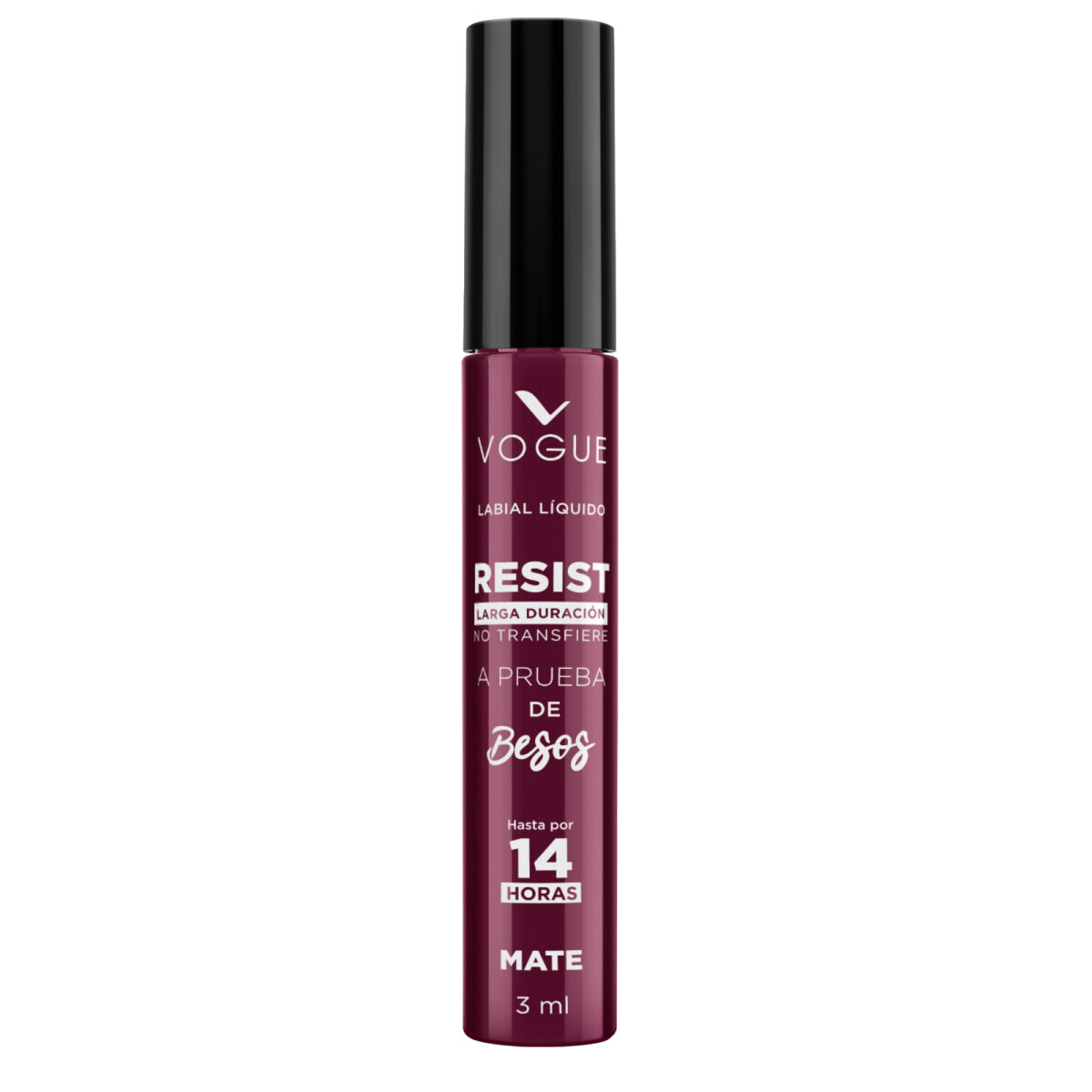 VOGUE LABIAL LIQUIDO MATE RESIST TONO VIVE 3ml 