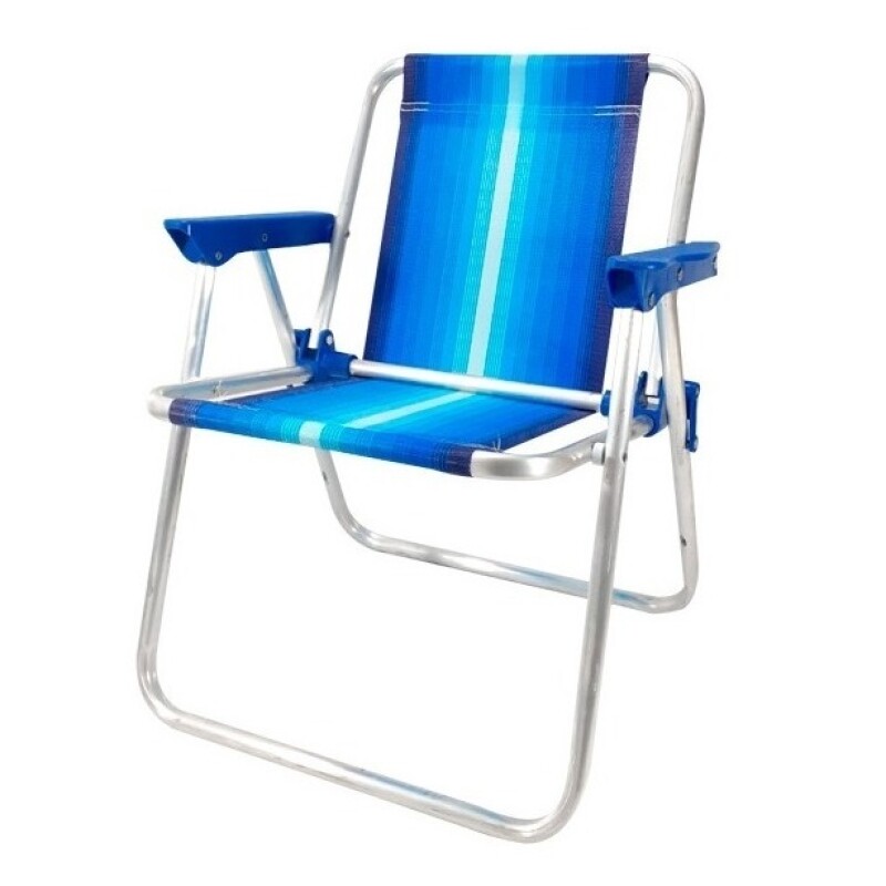 Silla Playa Plegable Infantil Aluminio Mor Azul Silla Playa Plegable Infantil Aluminio Mor Azul