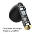 Auriculares Inalámbricos Tws Foneng Bl128 Subwoofer NEGRO