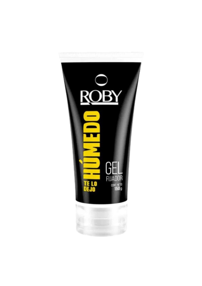 FIJADOR GEL CAPILAR ROBY 150 G EFECTO HUMEDO 