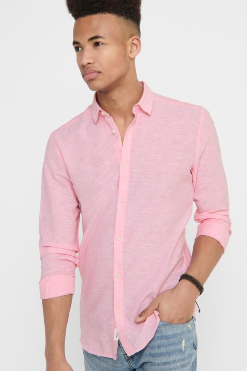 Camisa Caiden Geranium Pink