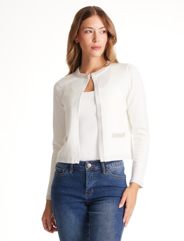 Chaqueta Brillo CRUDO