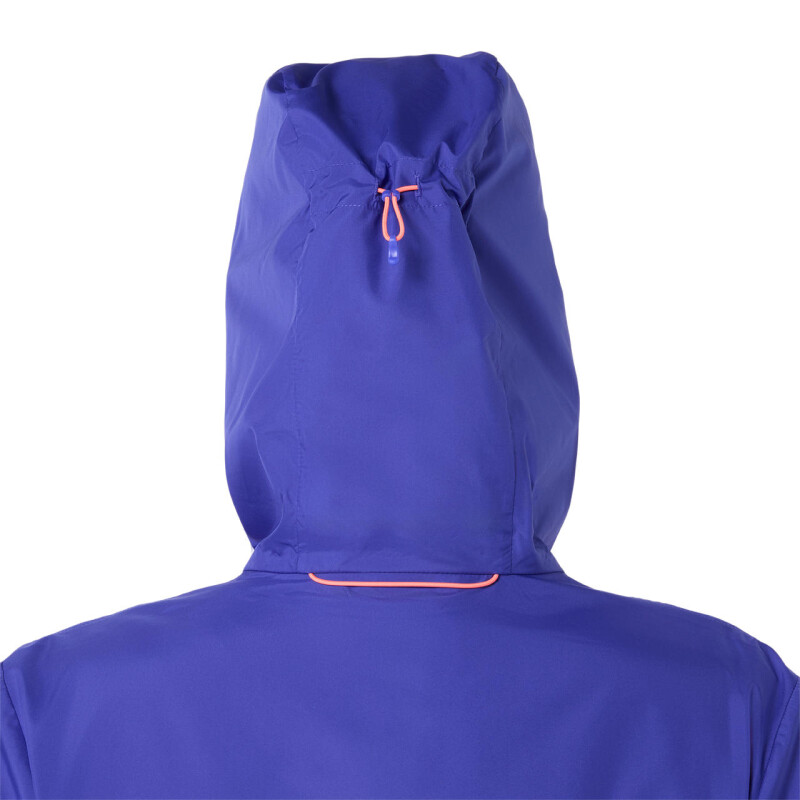 Casaca Running Silver Mujer Cobalt Burst