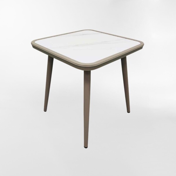 MESA DE EXTERIOR CLOUD Blanco - CUADRADO/A