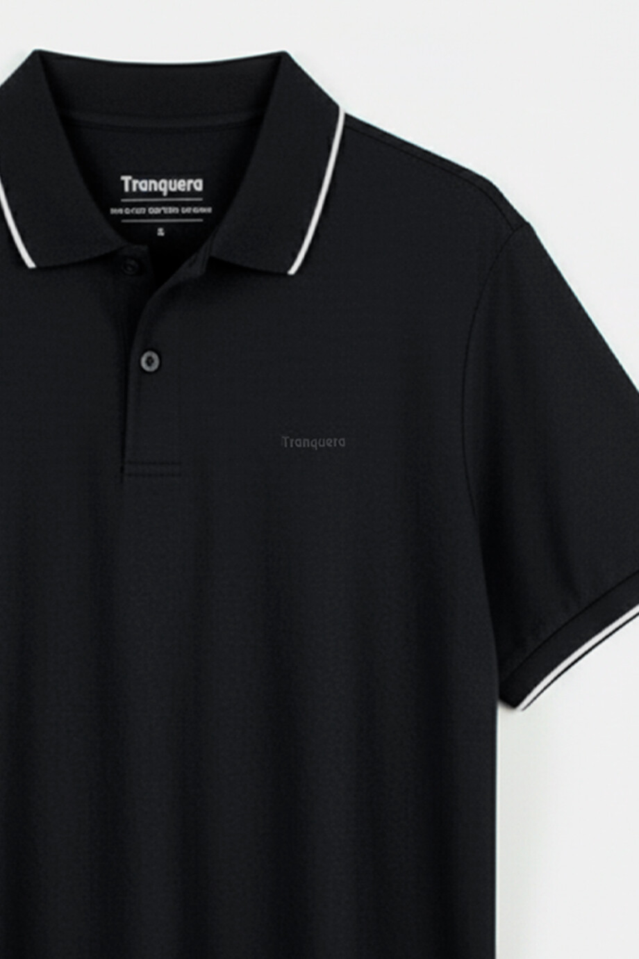 Remera Polo Tranquera Negra