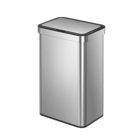 PAPELERA CON SENSOR, 50 LT ACERO-INOXIDABLE GRIS EK9578MMT