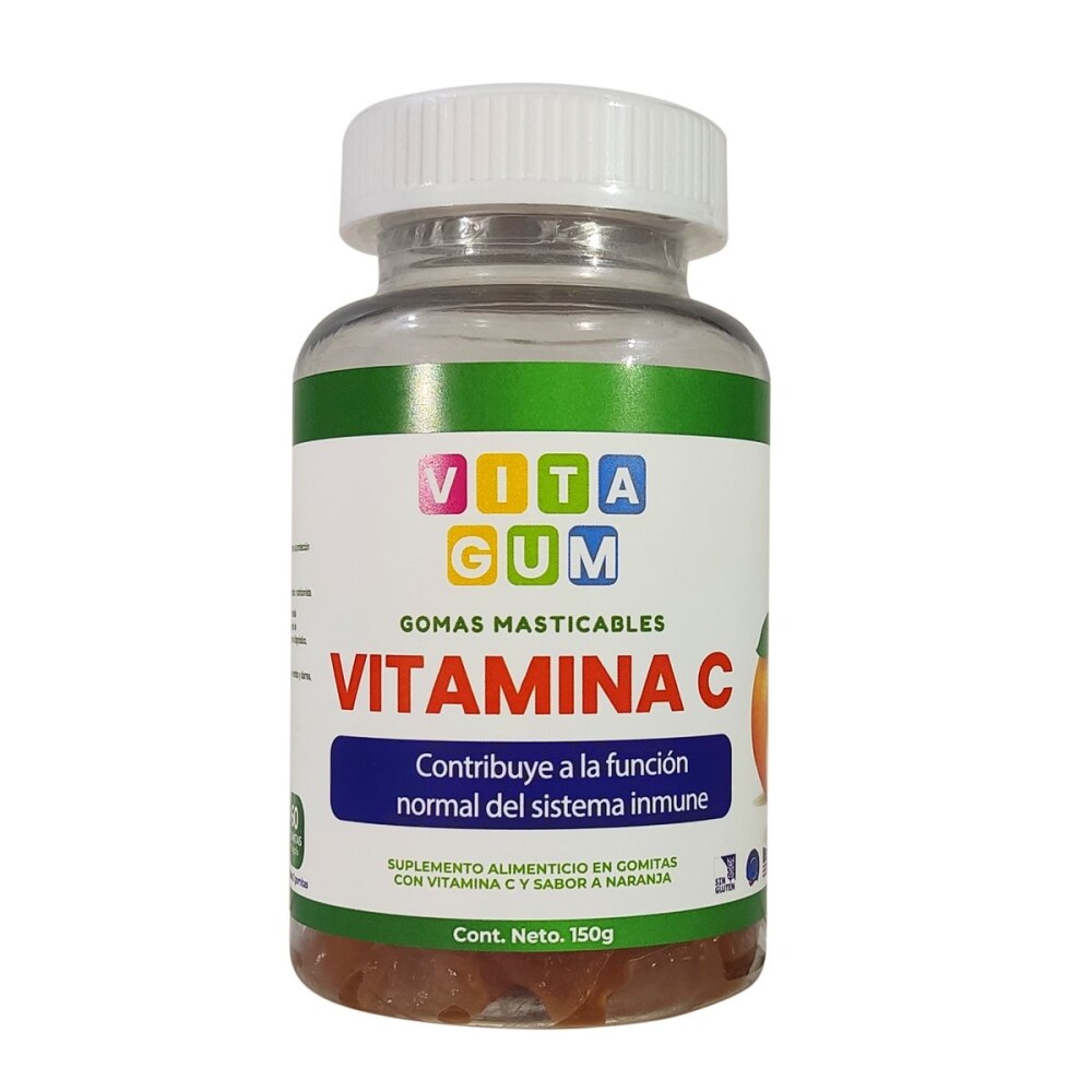 VITAGUM VIT. C AD.GOMAS MAST.X 60 UNID única