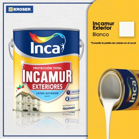 INCAMUR SUPER ACRILICO BLANCO 4L INCA ++ N/a