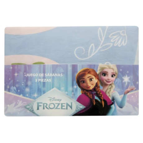 Juego de Sábanas Disney Infantil 1 plaza Frozen