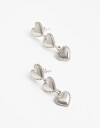 Aros Colgantes Largos Metal Aros Colgantes - Plateado