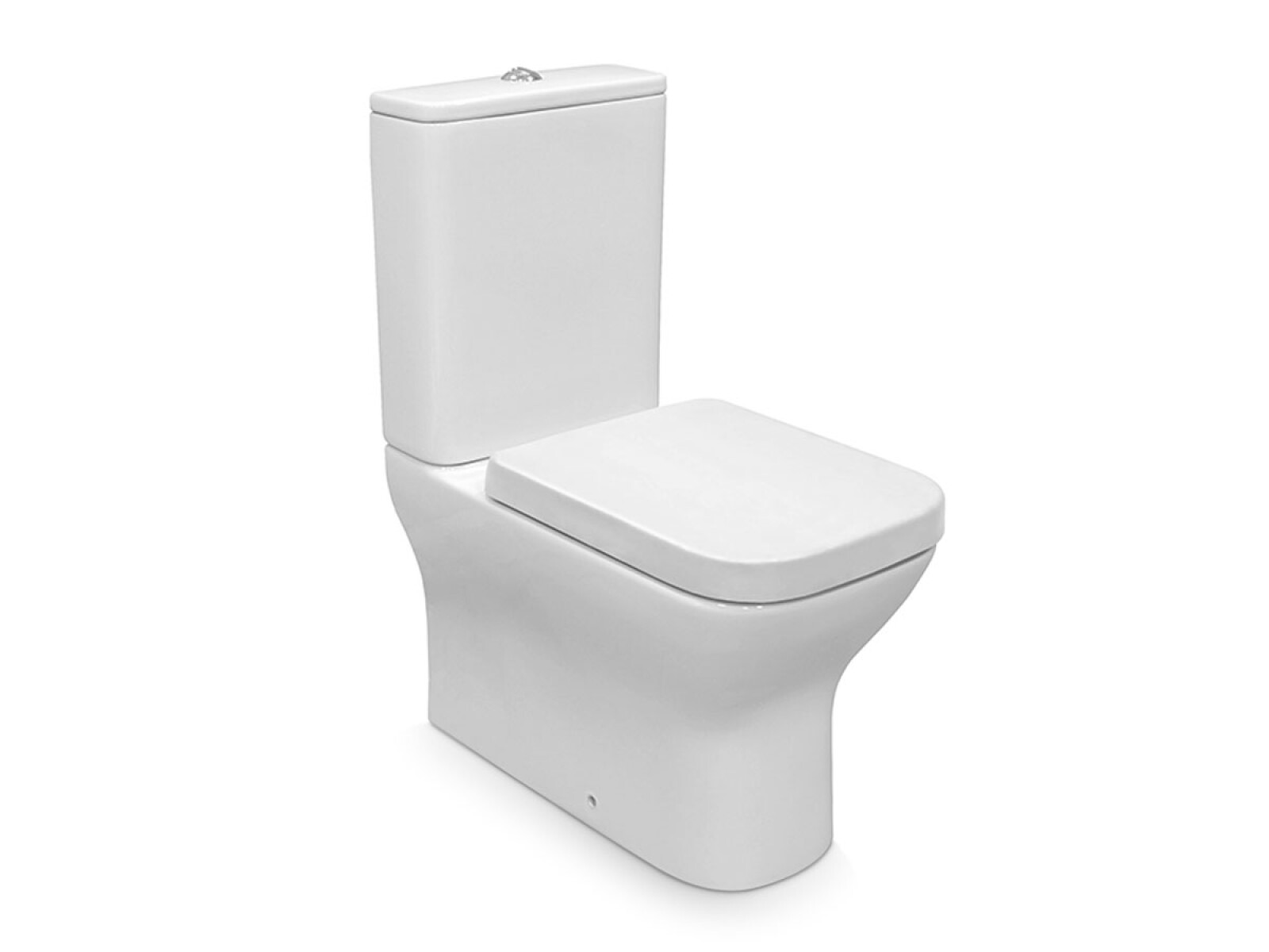 Inodoro Para Mochila Baño Blanco Brillo Loza Sanitaria 