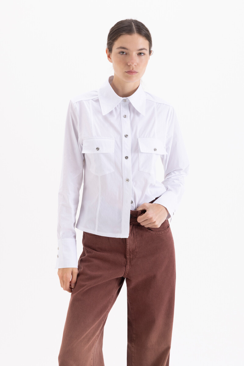 CAMISA KIM Blanco