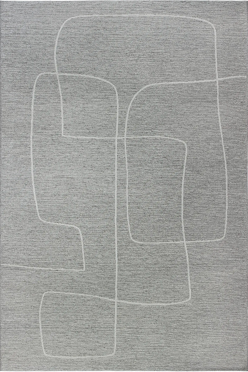 PURE ALFOMBRA PURE PUR/B216/AN14/ 240X330 WOOL/ANGORA GREY