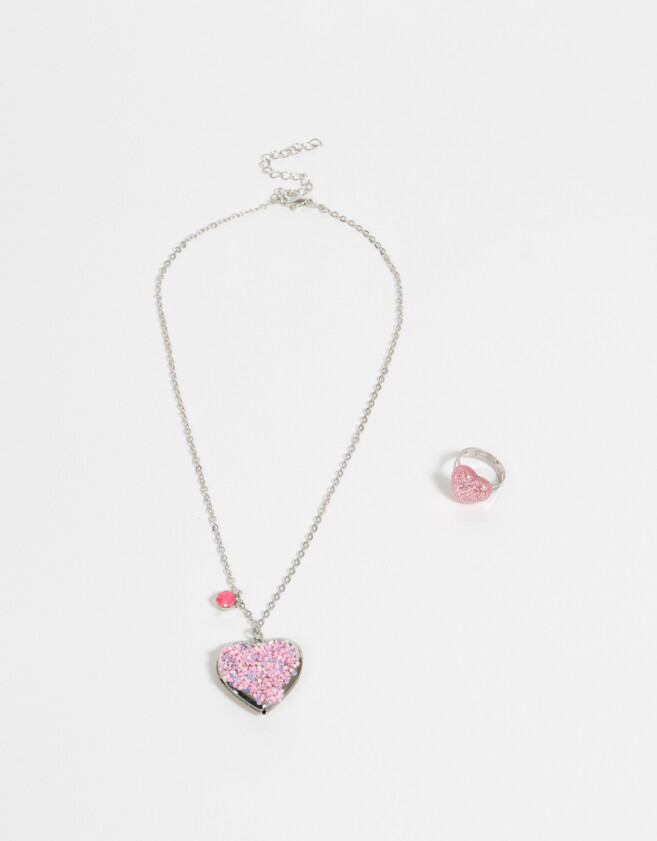 Bijouterie Infantil Sets Con corazón Set De Bijouterie Infantil - Rosa Claro