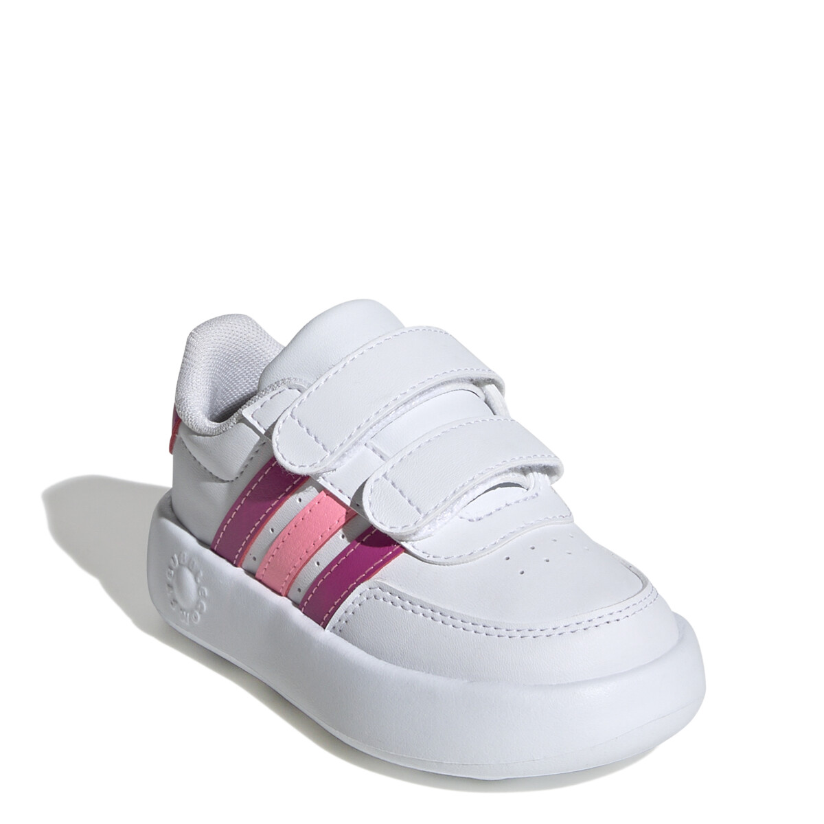 Championes de Niños Adidas Breaknet 2.0 - Blanco - Fucsia - Rosa 