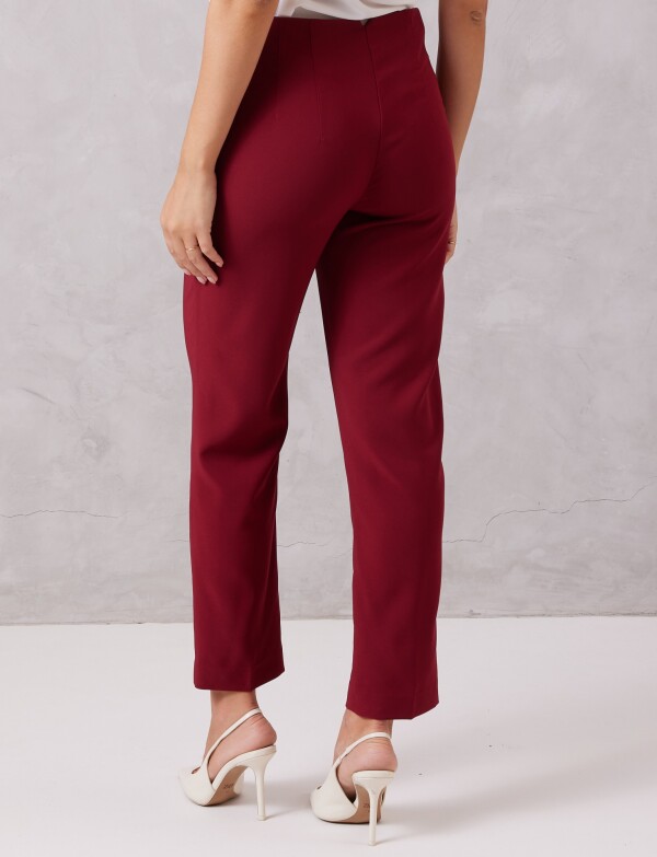 Pantalon Sastrero Slim BORDEAUX