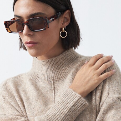 POLERA ISLAND Beige Melange