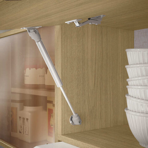 Mueble Cocina Alacena Torre Microondas Horno 70cm Gloria Premium - Castaño / Off White Mueble Cocina Alacena Torre Microondas Horno 70cm Gloria Premium - Castaño / Off White