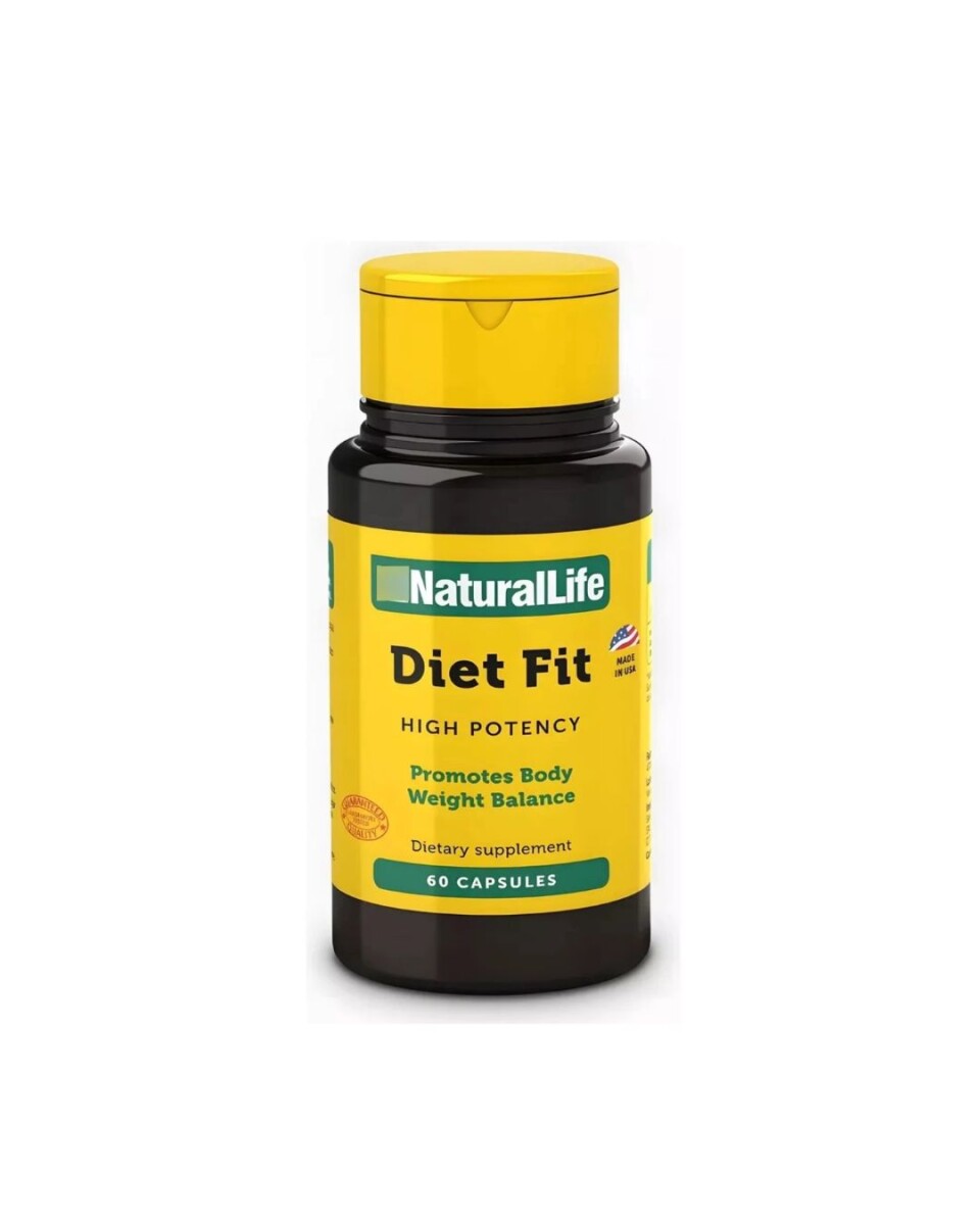 ¡OFEERTA POR VENCIMIENTO! Diet Fit Fiber 60caps Natural Life 