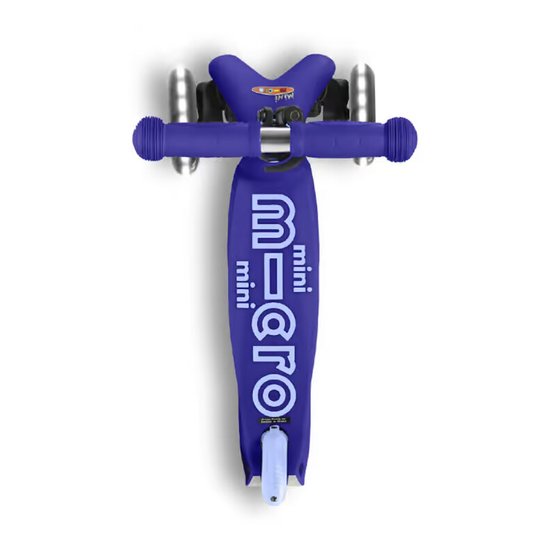 Monopatín Mini Micro Deluxe Led Azul