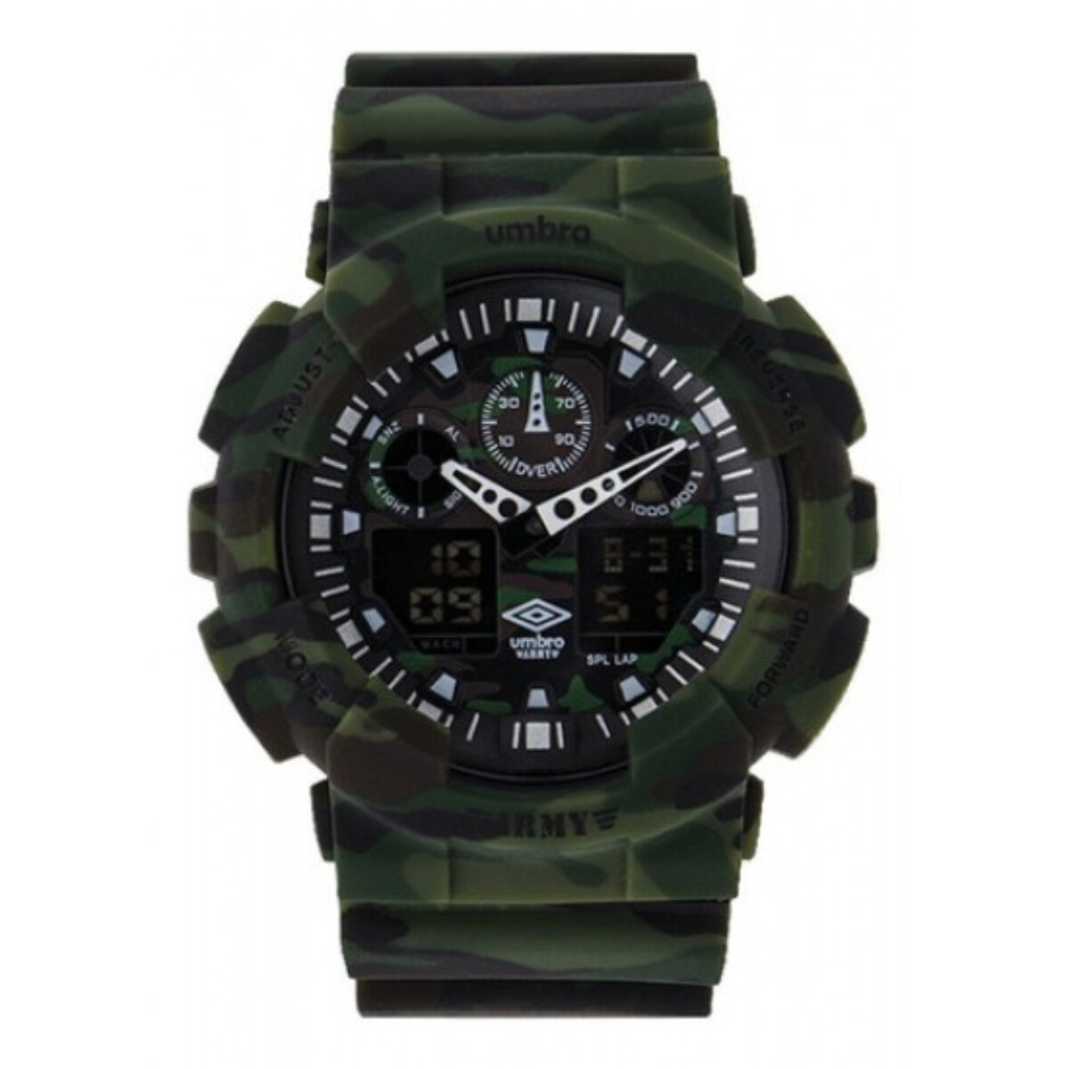 Reloj Umbro Deportivo Silicona Verde 