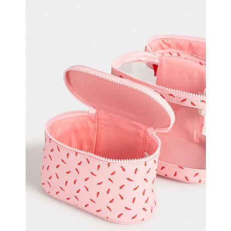 Set De Portacométicos Rosa Viejo