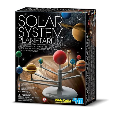 Juego Educativo 4M Planetario de Sistema Solar de Escritorio Multicolor