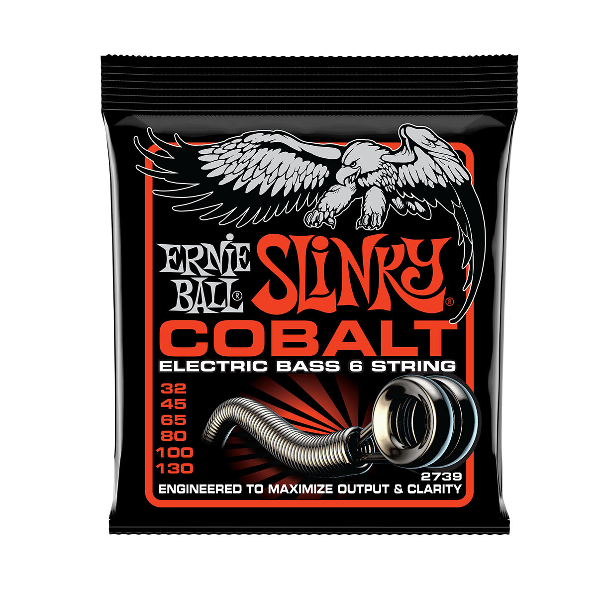 ENCORDADO BAJO ERNIE BALL SLINKY COBALT 6 STR 0.32-1.30 