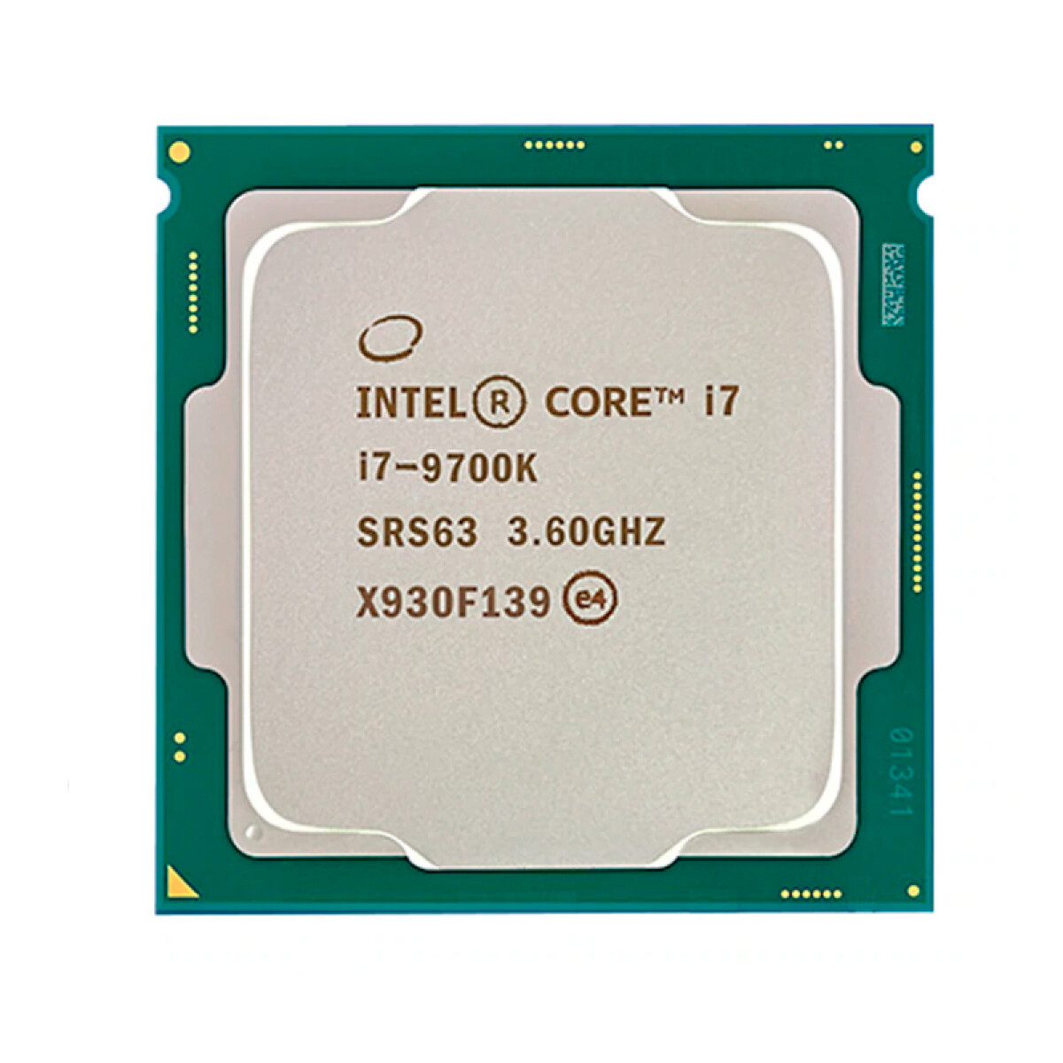 Microprocesador CPU Intel Core i7 9700k 
