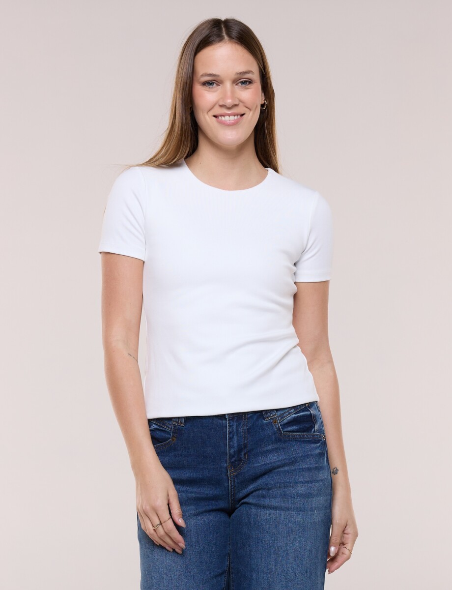 Remera Básica - Crudo 