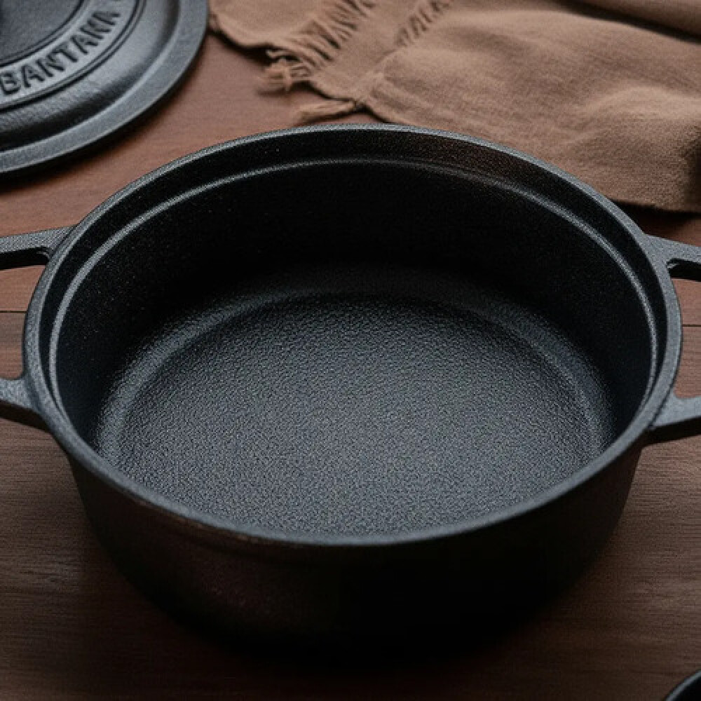 Cacerola hierro con tapa y asas 24cm 3.8 L SANTANA Cacerola hierro con tapa y asas 24cm 3.8 L SANTANA