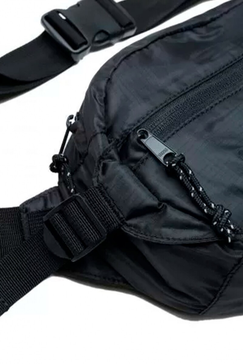 Obey Commuter Waist Bag Black Negro