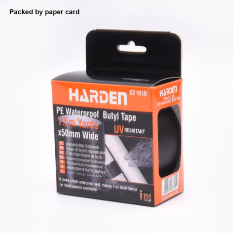 CINTA DE BUTILO E IMPERMEABLE DE PE 50MM X 1.5MT HARDEN ++ N/a