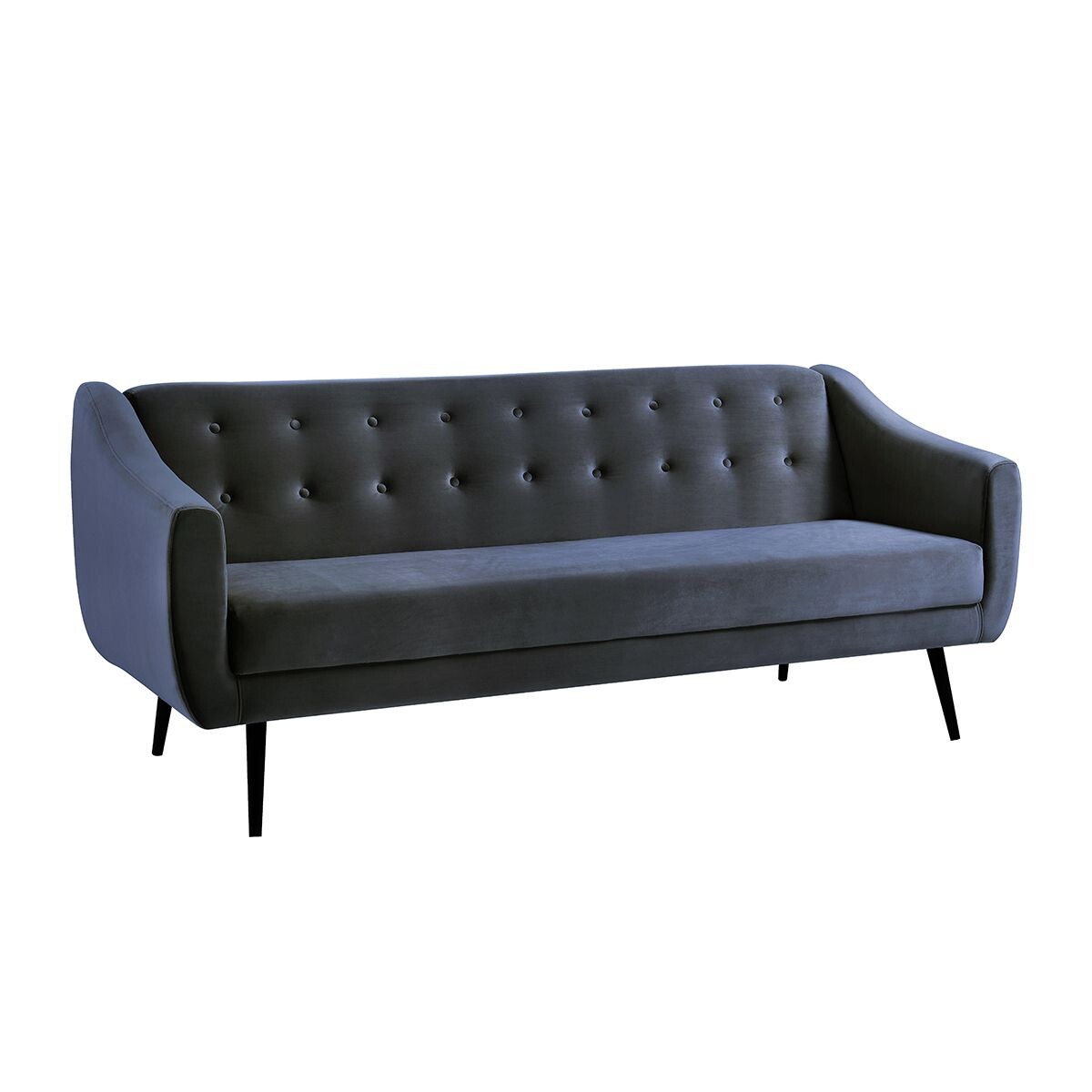 Sofa Cama Durham Velvet Azul 