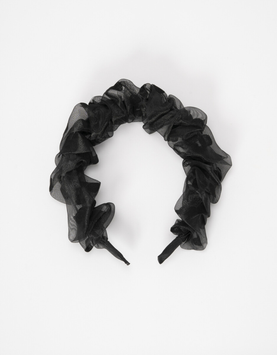 Vincha Con Flores Textiles "halloween" 