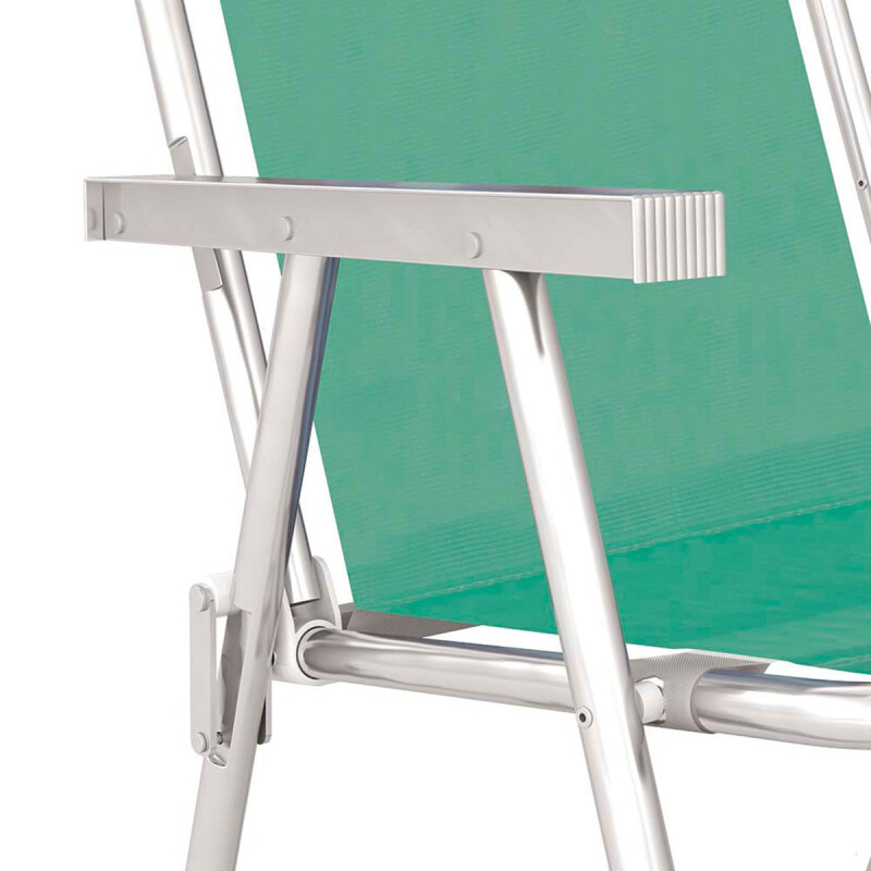 Silla Alta Conforto Aluminio VERDE